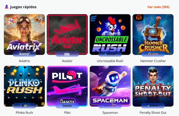 Vulkan Vegas Casino Juegos games